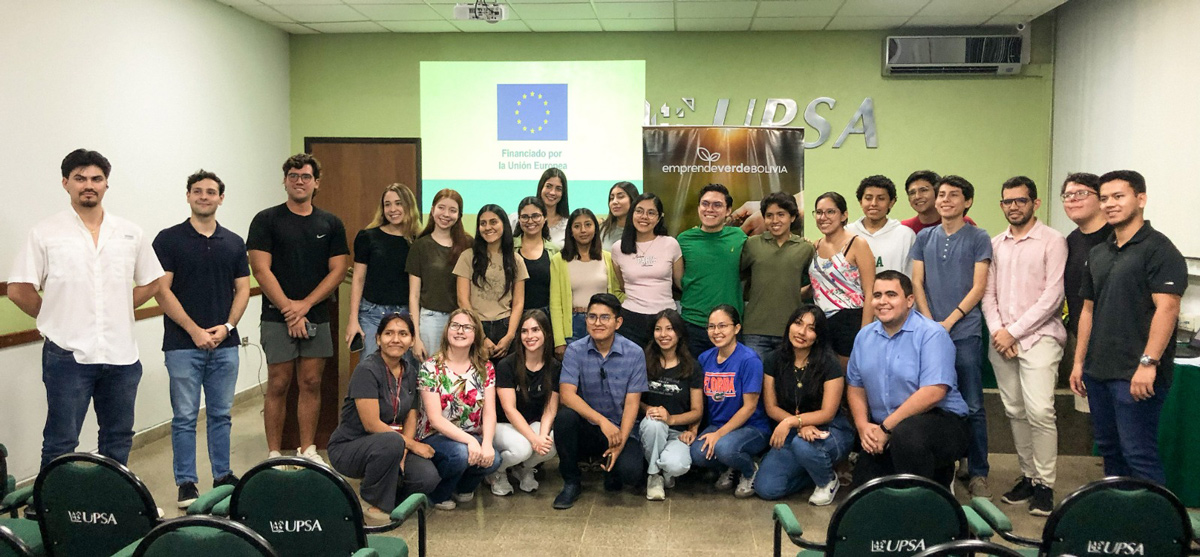 EMPRENDE VERDE BOLIVIA CONTINUÓ SU CICLO DE CONFERENCIAS CON UNA INSPIRADORA JORNADA EN LA UPSA